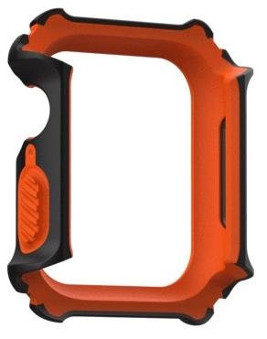 Чохол Urban Armor Gear для Apple Watch 44mm - Black/Orange