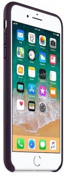Чохол-накладка Apple для iPhone 7/8 Plus - Leather Case Dark Aubergine