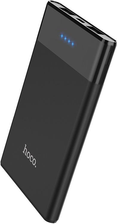Батарея універсальна Hoco B35D 5000mAh Black (B35D 5000 Black)