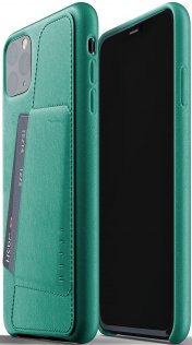 Чохол-накладка MUJJO для iPhone 11 Pro Max - Full Leather Wallet, Alpine Green