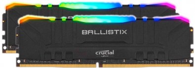 Оперативна пам’ять Crucial Crucial Ballistix RGB Black DDR4 2x8GB BL2K8G36C16U4BL