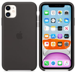 Чохол HiC for iPhone 11 - Silicone Case Black (ASC11BL)