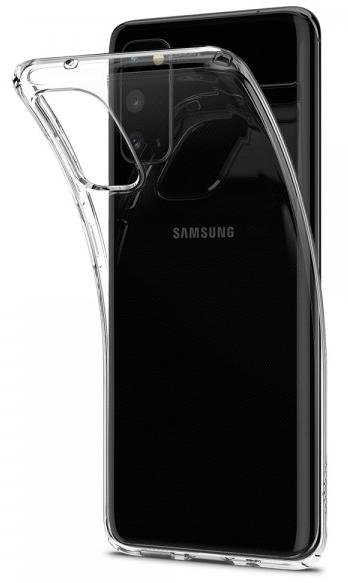 Чохол-накладка Spigen для Samsung Galaxy S20 - Crystal Flex Crystal Clear