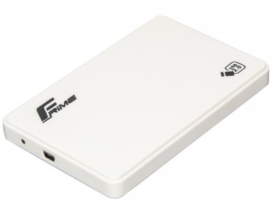 Кишеня зовнішня Frime HDD/SSD Plastic USB2.0 White (FHE11.25U20)