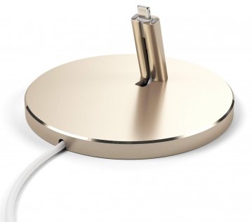Док-станція Satechi Aluminum Lightning Charging Stand for Apple iPhone Gold (ST-AIPDG)