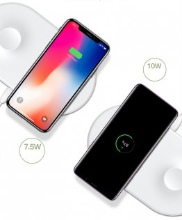 Док-станція Baseus Smart 2in1 Wireless Charger (BSWC-P19)