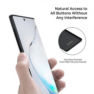Чохол Pitaka for Samsung Note 10 - MagEZ case Black/Grey (KN1001)