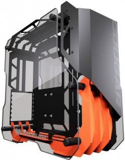 Корпус Cougar Blazer Essence Black/Orange with window