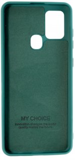 Чохол Device for Samsung A21s A217 2020 - Original Silicone Case HQ Dark Green