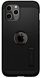 Чохол-накладка Spigen для iPhone 12 Pro Max - Tough Armor Black