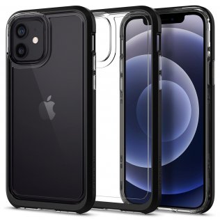 Чохол Spigen for iPhone 12/12 Pro - Neo Hybrid Crystal Black (ACS01706)