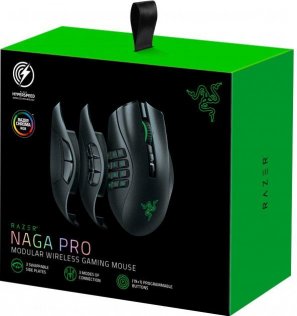 Мишка, Razer Naga Pro Wireless, Black ( Gaming )