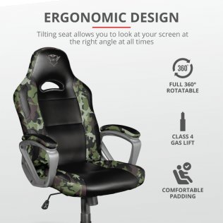 Крісло Trust GXT 705R Ryon Gaming Chair Camo (24003_TRUST)