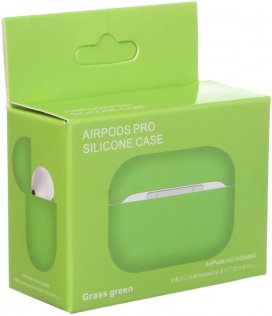 Чохол HiC for Airpods Pro - Silicone Case Grass Green