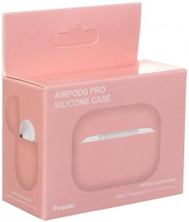 Чохол HiC for Airpods Pro - Silicone Case Powder