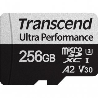 Карта пам'яті Transcend 340S UHS-I U3 V30 A2 Micro SDXC 256GB (TS256GUSD340S)