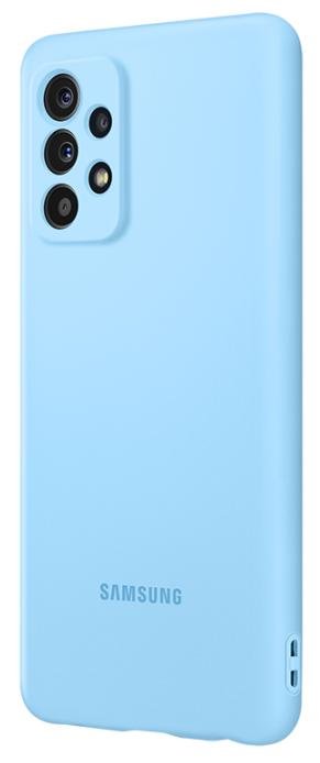  Чохол Samsung for Galaxy A52 A525 - Silicone Cover Blue (EF-PA525TLEGRU)