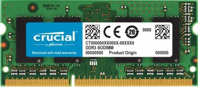  Оперативна пам’ять Crucial for Mac DDR3L 1x4GB (CT4G3S160BJM)