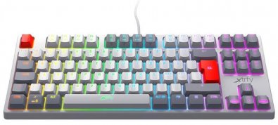 Клавіатура Xtrfy K4 TKL RGB Kailh Red UA Retro (XG-K4-RGB-TKL-RETRO-RUKR)