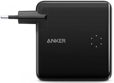 Батарея універсальна Anker PowerCore Fusion 5000mAh Black (A1622311)