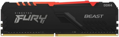Оперативна пам’ять Kingston Fury Beast RGB DDR4 2x8GB (KF432C16BBAK2/16)