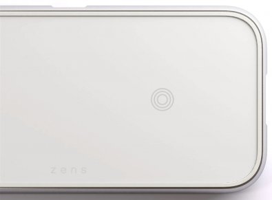 Зарядний пристрій Zens Dual Aluminium Wireless Charger with USB White (ZEDC10W/00)