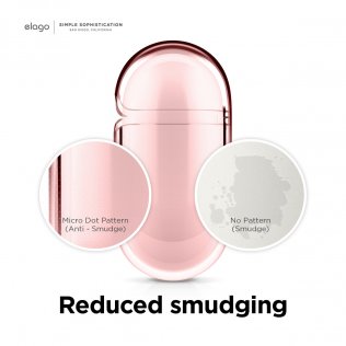 Чохол Elago для Airpods 3rd Gen - Clear Case Lovely Pink (EAP3CL-HANG-LPK)