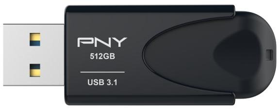 Флешка USB PNY Attache 4 512GB Black (FD512ATT431KK-EF)