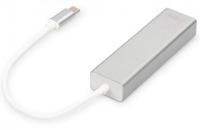 USB-хаб Digitus DA-70255 Silver