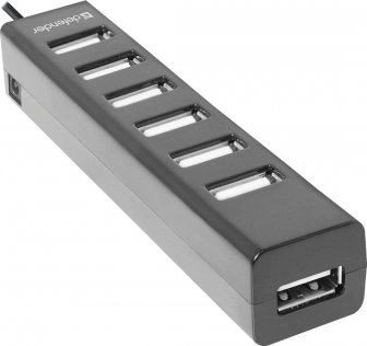 USB-хаб Defender USB 2.0 7 Port Quadro Swift (83203)