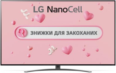Телевізор LED LG 55NANO916NA (Smart TV, Wi-Fi, 3840x2160)
