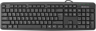 Клавіатура Defender Dakota C-270 UA USB Black (45271)