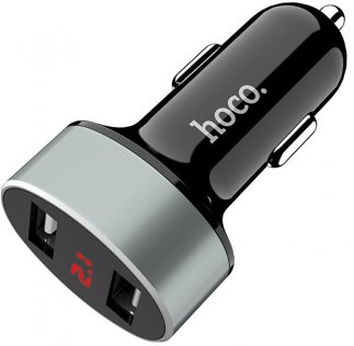 Зарядний пристрій Hoco Z26 LCD Black