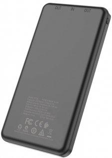 Батарея універсальна BOROFONE BT28 10000mAh Black (BT28 Black)