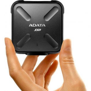 Зовнішній SSD-накопичувач A-Data SD700 1TB Black (ASD700-1TU31-CBK)