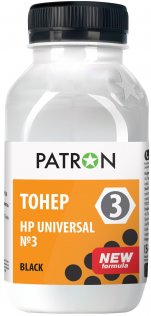 Тонер PATRON Universal 3 85g Black (T-PN-HU3-085)