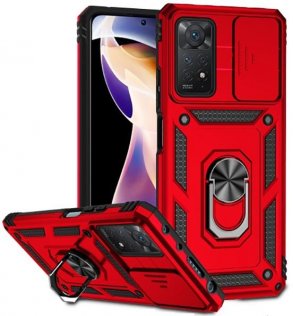 Чохол BeCover for Xiaomi Redmi Note 11/Note 11S - Military Red (707415)