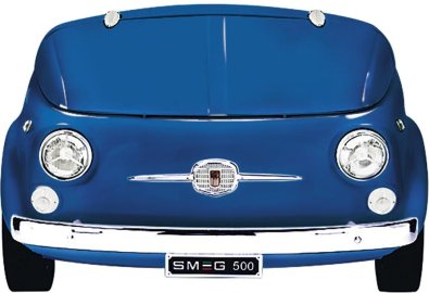 Холодильник однодверний Smeg Fiat 500 Blue (SMEG500BL)