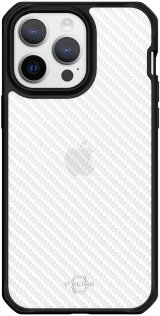 Чохол Apple for iPhone 14 Pro Max HYBRID R TEK Black and Transparent (AP4M-HBTEK-BKTR)