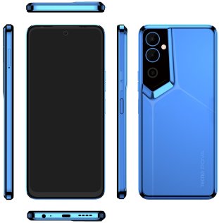 Смартфон TECNO Pova Neo 2 LG6n 4/64GB Cyber Blue (4895180789106)
