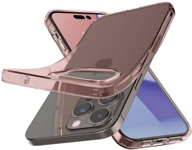 Чохол Spigen for Apple iPhone 14 Pro - Crystal Flex Rose Crystal (ACS04665)