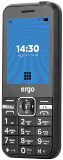 Мобільний телефон ERGO E281 Black (E281 black)
