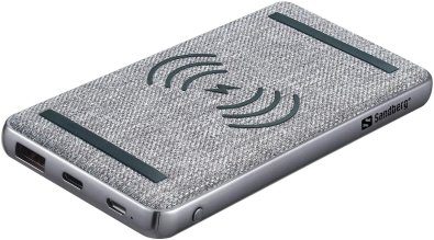 Батарея універсальна Sandberg 10000mAh PD20W Wireless (420-61)