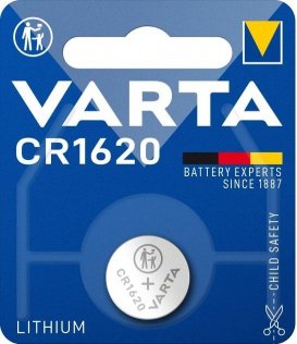Батарейка Varta Lithium CR 1620 70mAh BLI/1 (06620101401)