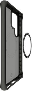 Чохол iTSkins for Samsung S23 Plus - HYBRID R FROST with MagSafe Black and Transparent (SGCPHMFRT-BLCK)