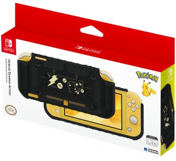 Чохол для джойстика Hori for Nintendo Switch Lite - Hybrid System Armor Pikachu Black (NS2-077U)