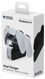 Зарядна станція для джойстиків Hori Dual Charge Stand for PlayStation 5 White (SPF-012U)