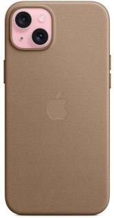 Чохол Apple for iPhone 15 Plus - FineWoven Case with MagSafe Taupe (MT473)