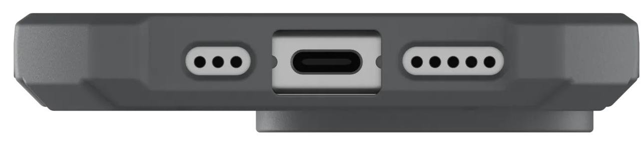 Чохол UAG for Apple iPhone 15 Pro - Essential Armor Magsafe Silver (114276113333)