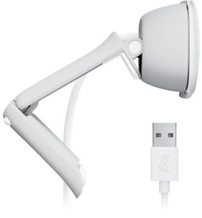 Web-камера Logitech Brio 100 Off-White (960-001617)